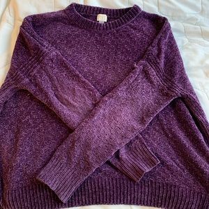 A New Day soft purple sweater